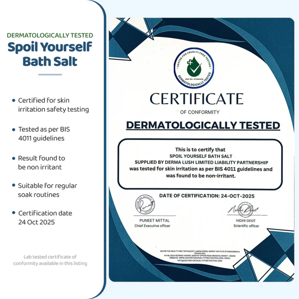 Bath Salt with Epsom & Pink Salt | Better Sleep, Muscle Recovery, Stress Relief | 400g