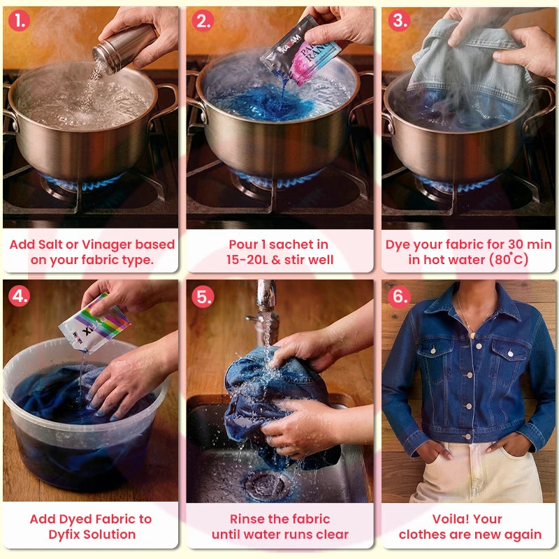 How to use Kadam Pakka Rang Kit instructions